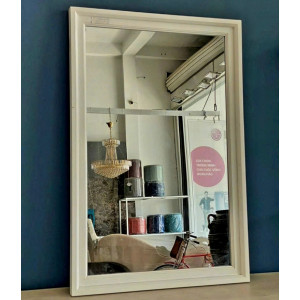 White : Khung Gương Gỗ Sồi 80 x 120cm